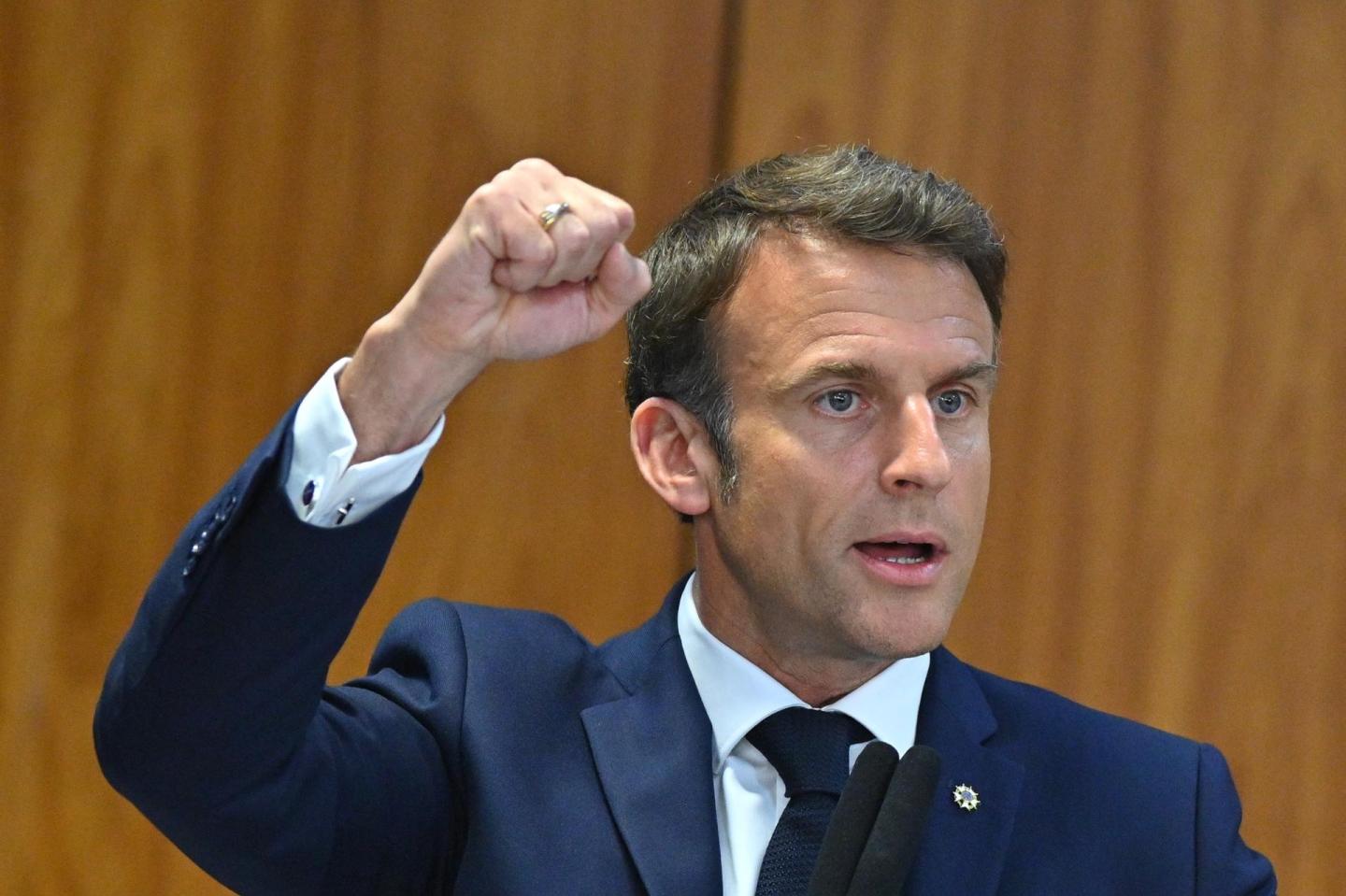 Macron condenó bloqueo a Corina Yoris y advirtió que las elecciones no se pueden considerar democráticas