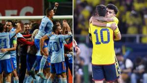 Colombia se entrena por última vez antes de medirse a España