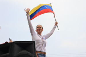 María Corina Machado envío mensaje a la diáspora venezolana que protesta este #6Abr (VIDEO)