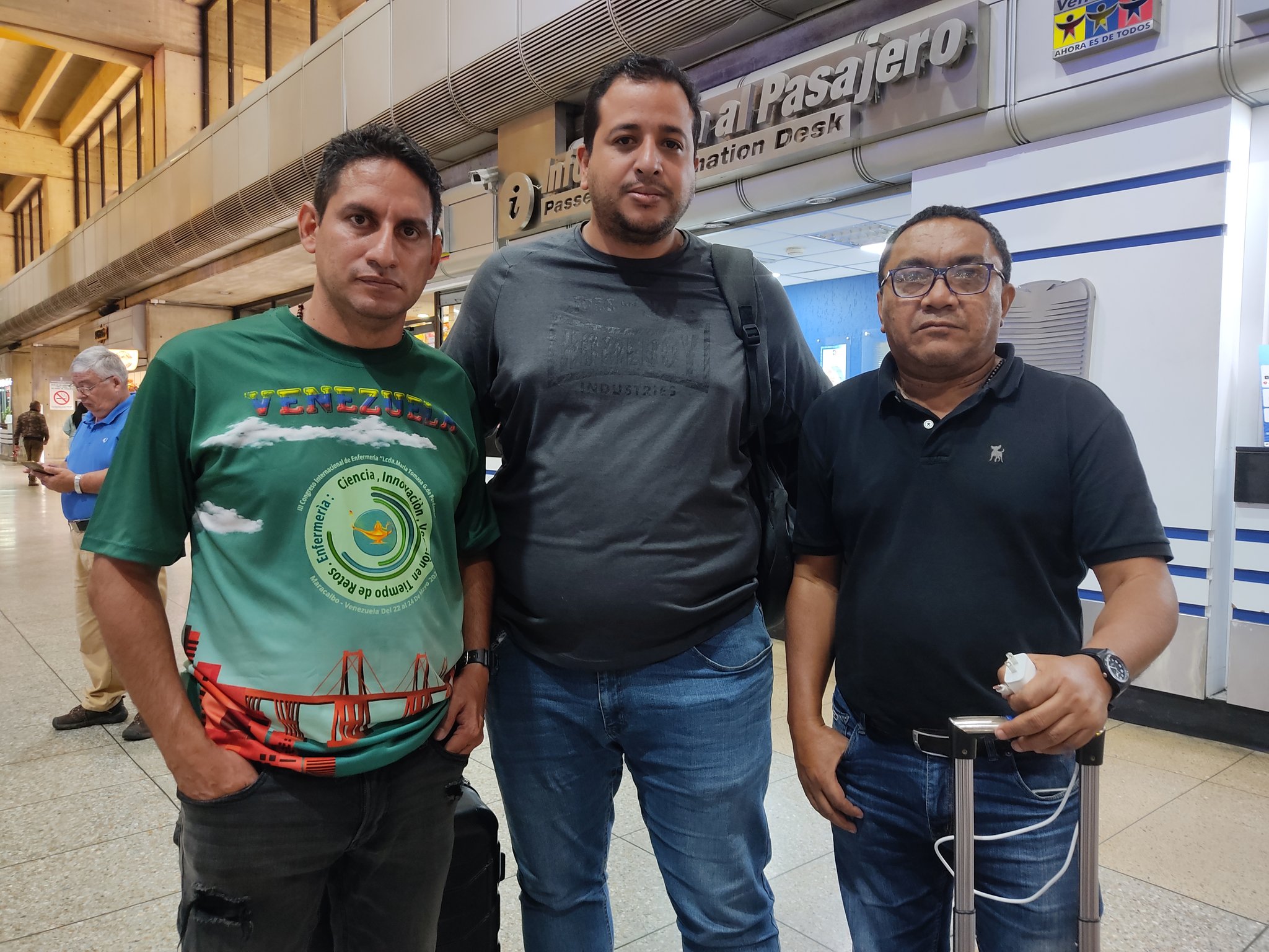 Sntp confirma liberación de sindicalistas Mauro Zambrano, Julio García y Nelson López tras 24 horas de detención