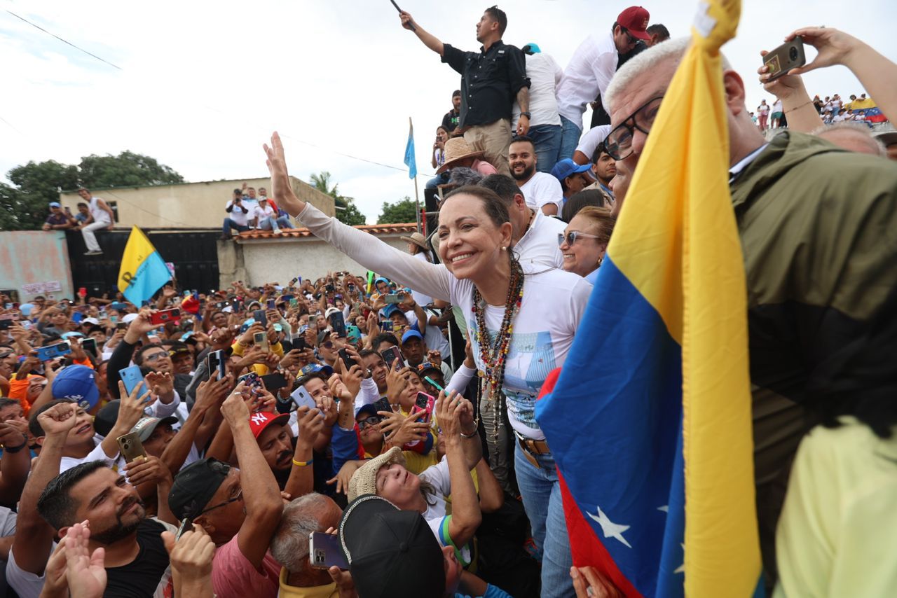 Barquisimetanos se unieron al grito de libertad de María Corina Machado