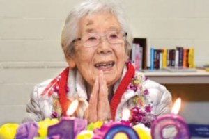 Anciana de 110 años es la japonesa más longeva de EEUU y reveló el alimento que no puede faltar en su dieta