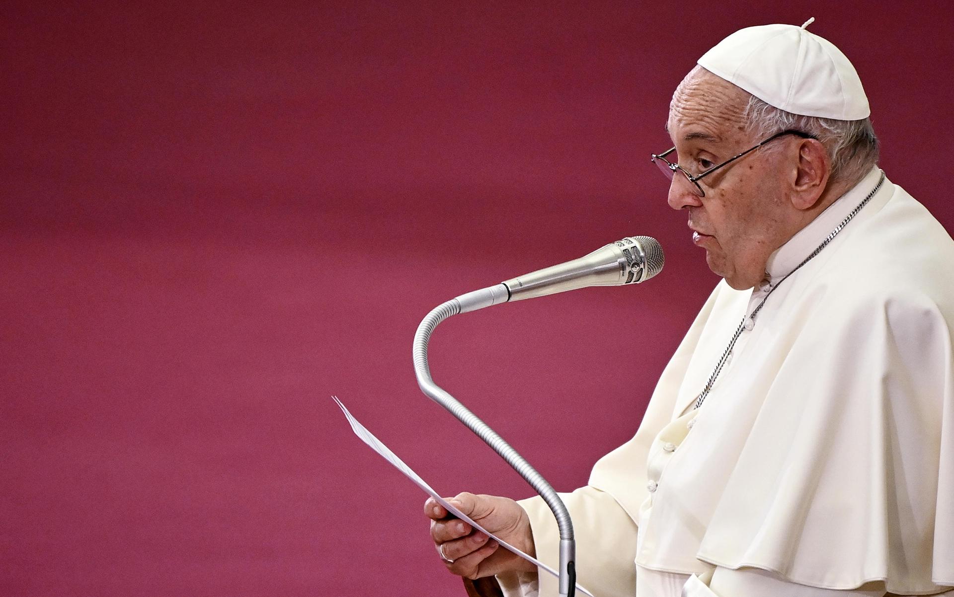 El papa Francisco reclama a los gobernantes “responsabilidad” para acabar con las guerras
