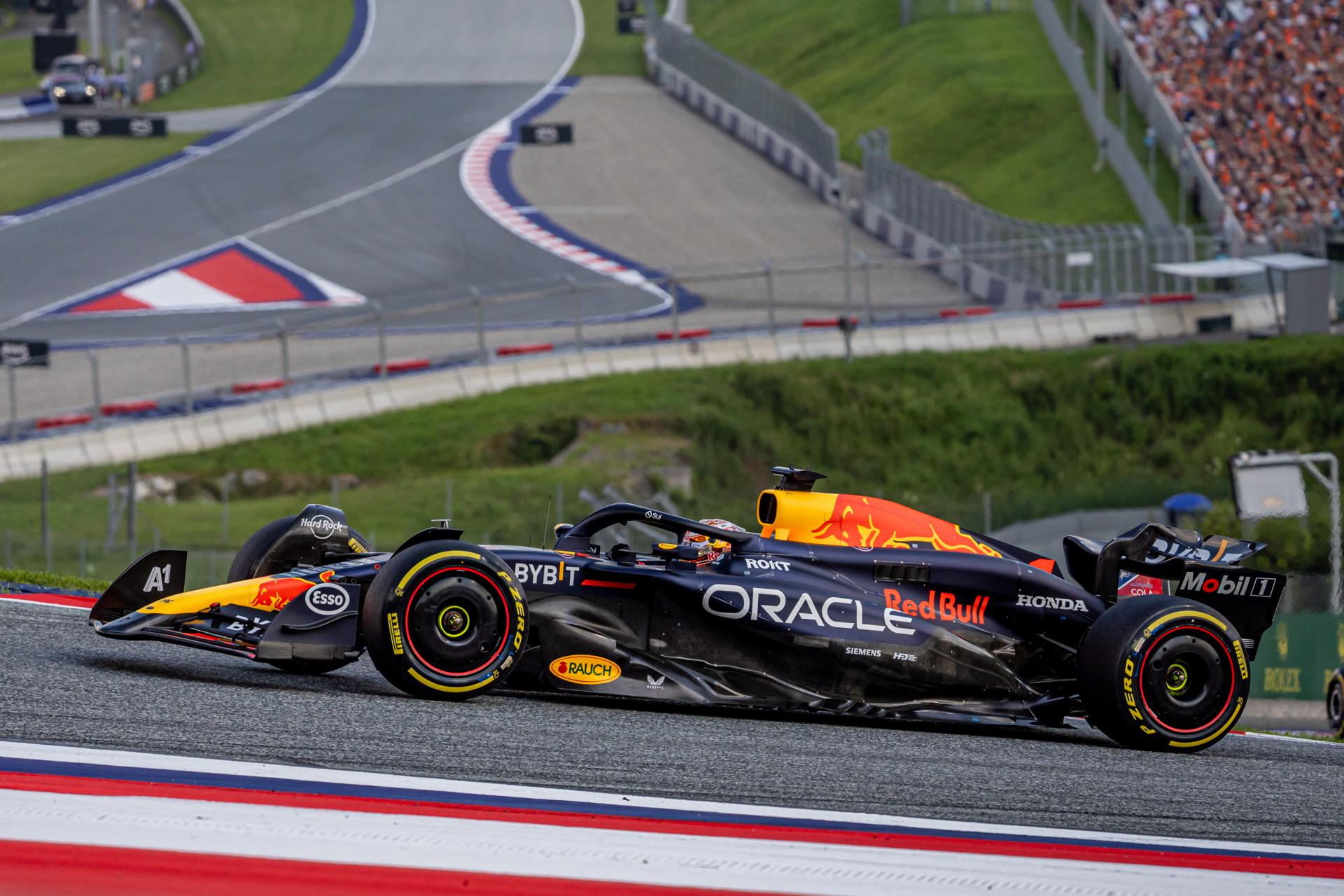 Verstappen saldrá en la pole de la carrera esprint del GP de Austria