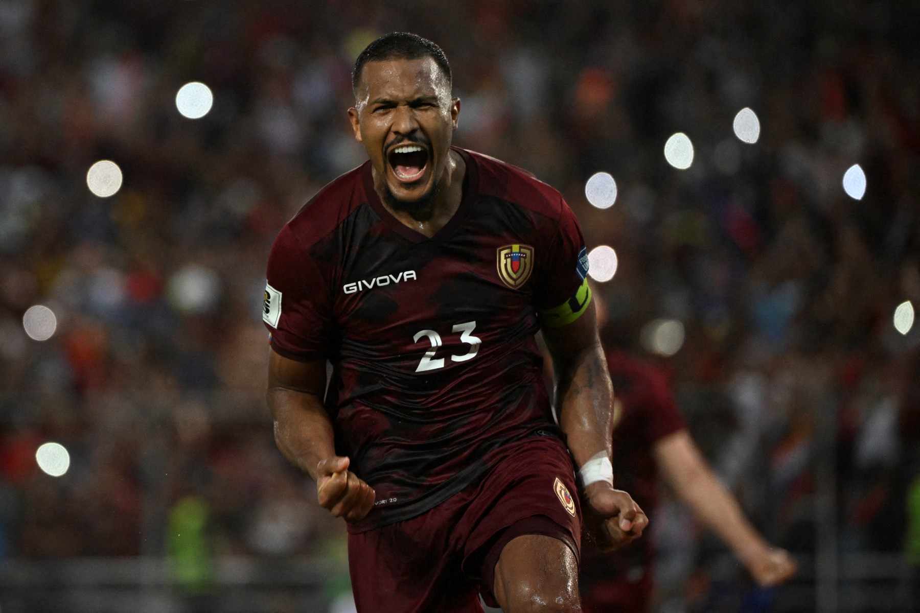 El Gladiador Rondón, el gol tiene nombre propio en el Ecuador-Venezuela