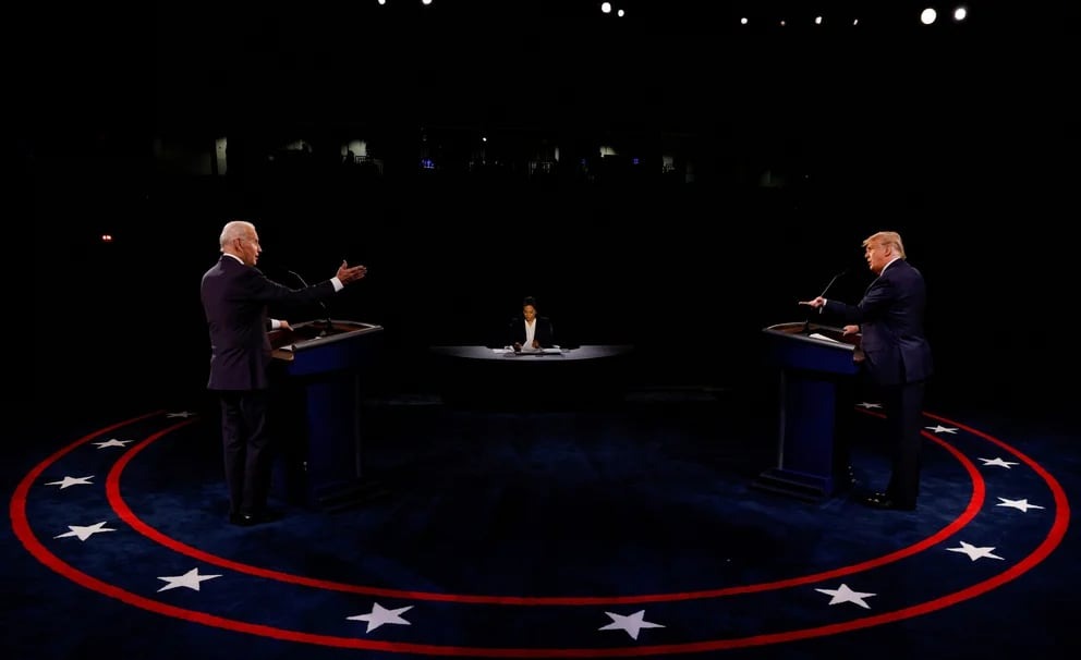 Estas serán las reglas para el primer debate presidencial entre Biden y Trump