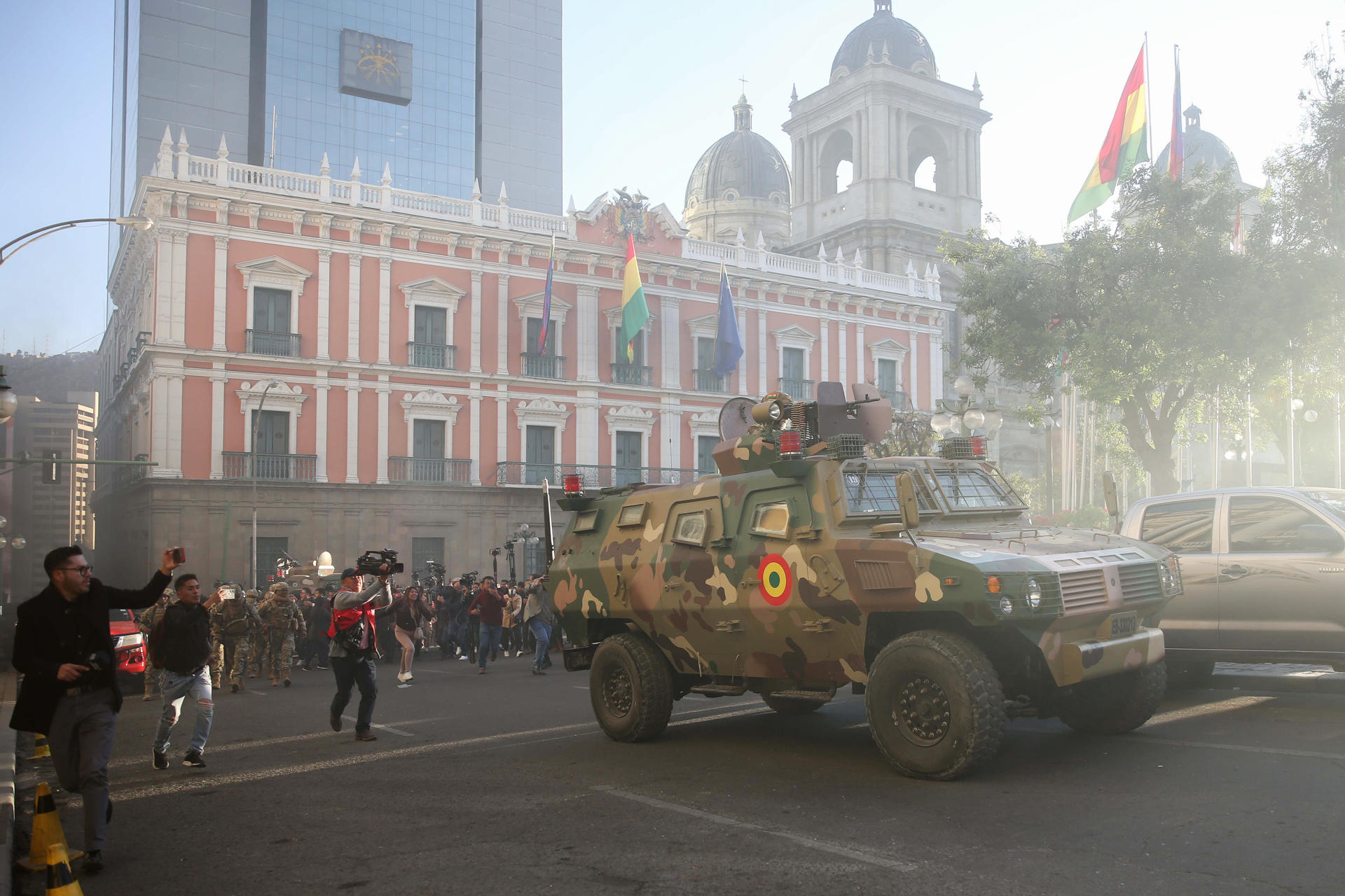 Cómo las tensiones en Bolivia alimentaron un intento de golpe de Estado