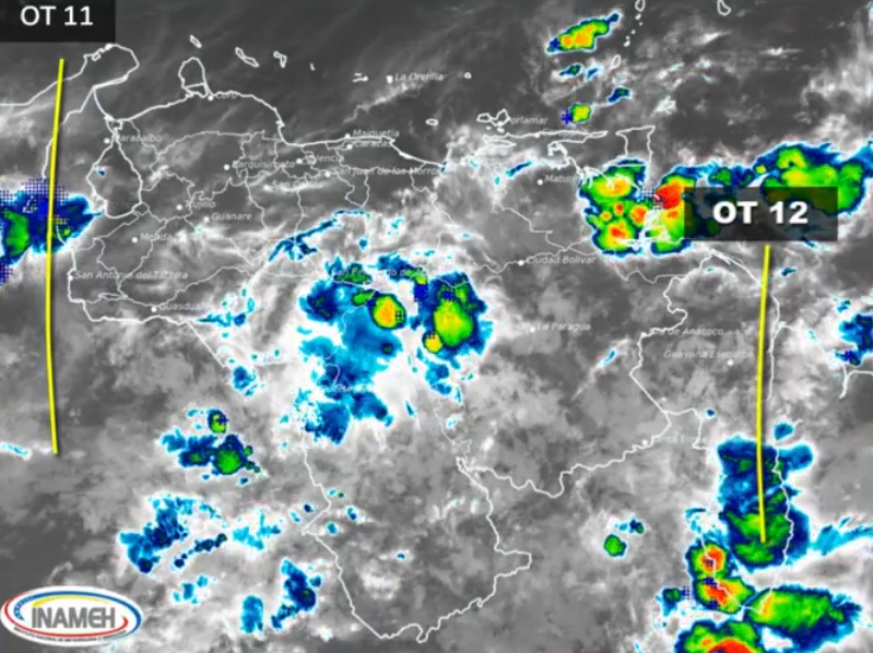 Inameh prevé cielo nublado en gran parte del país este #22Jun