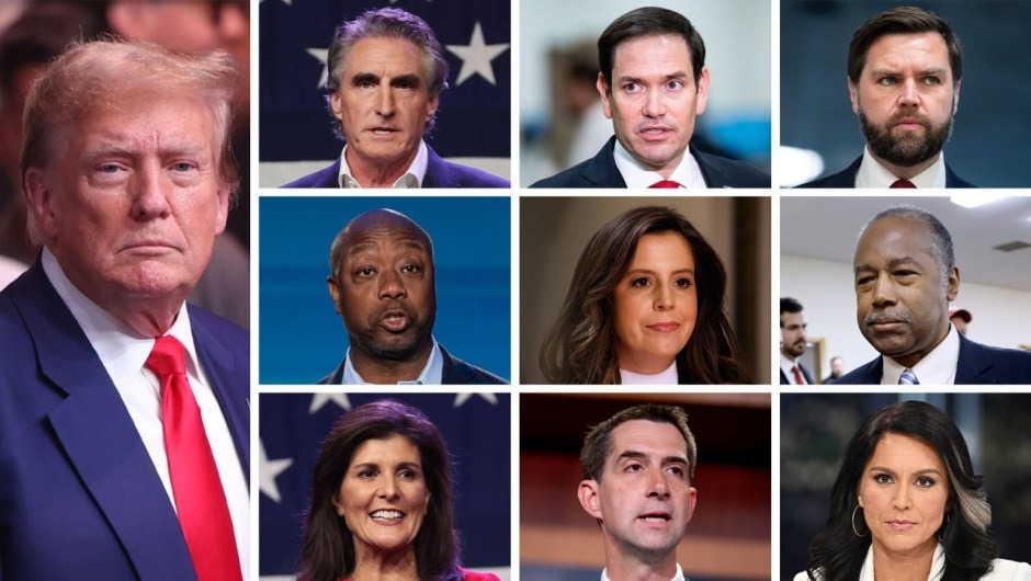 Estos son los candidatos potenciales de Trump para la vicepresidencia