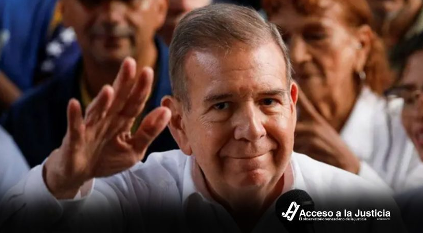 Acceso a la Justicia: La persecución contra Edmundo González Urrutia